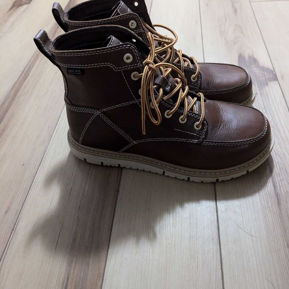 KEEN Utility Men's Brown Leather Boots